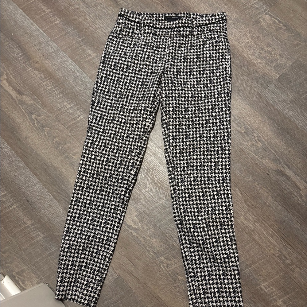 Zac & Rachel Monochrome Houndstooth Trousers